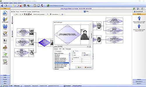 Ahnenforscher 7 - Stammbaum und Ahnenforschung - Ahnenchronik für Windows 11 / 10 / 8.1 / 7 - Image 7