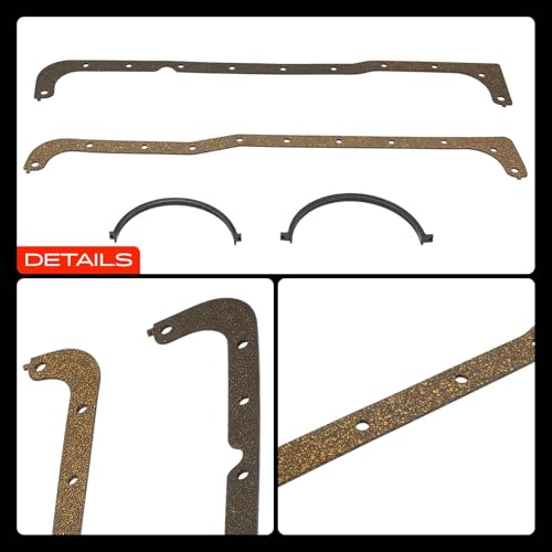A-Premium 5.8L Engine Oil Pan Gasket Set Compatible with Ford & Lincoln by A-Premium - Used condition - Image 9