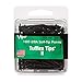Viper Dart Accessory: Tufflex II 2BA Thread Soft Tip Dart Points, Black, 100 Pack