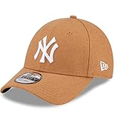 New Era New York Yankees 9FORTY Melton - Béisbol de lana, color beige, beige, Taille unique