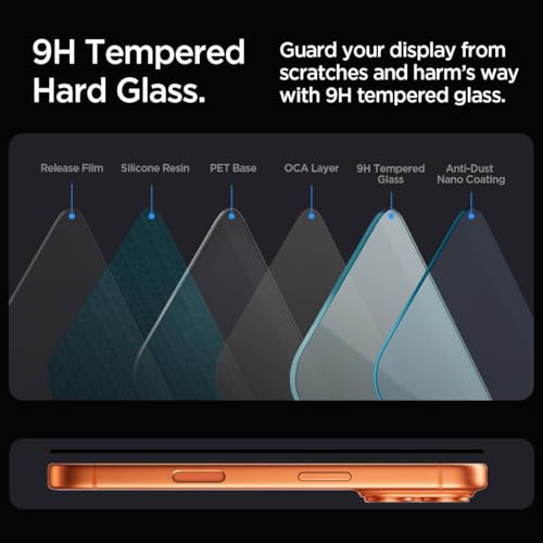 Image of Supershieldz Youtuber's Choice Series Tempered Glass Screen Protector Guard for iPhone 17 Pro Max / 16 Pro Max - 2 Pack