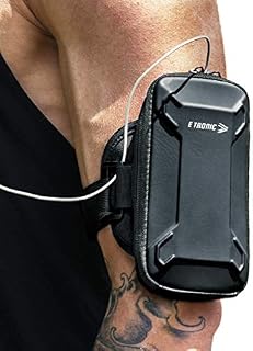 Sports Armband: Cell Phone Holder Case Arm Band Strap with Zipper Pouch Mobile