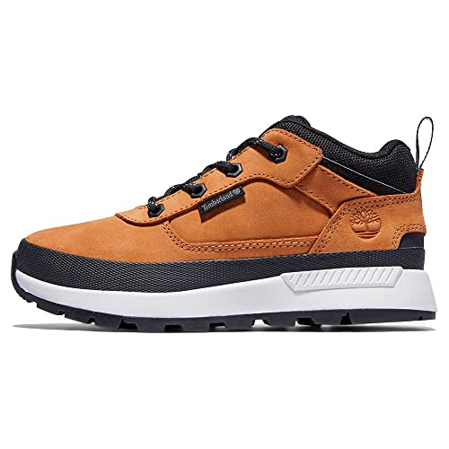 Timberland Chaussures de randonnée Unisexe pour Enfant Field Trekker Low, Rouge Multi WF SDE., 38 EU