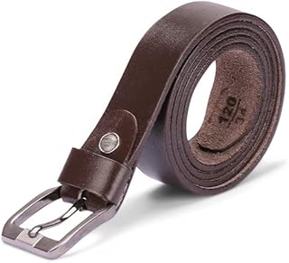 حزام جلد طبيعي عرض 3 سم من تيستا تورو Testa Toro للرجال