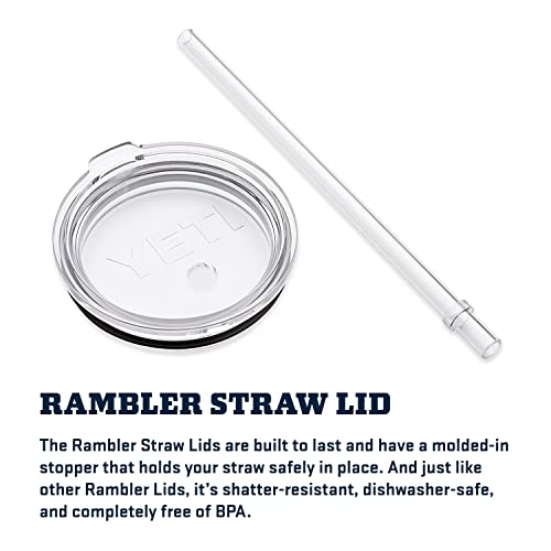 image for YETI Rambler 35 oz Tumbler with Handle and Straw Lid, Travel Mug Water