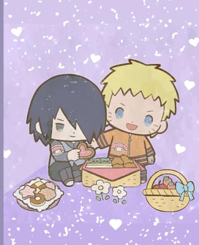 Chibi Anime Boys Couple Fanfiction Notebook: Perfect Bullet Journal For Writing, Planning & More (Ge