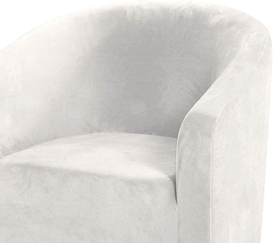 Elastic Couch Covers for Thick Sofa Furniture, Machine Washable, White