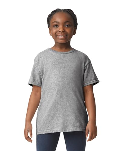 Image of Gildan - Youth Heavy Cotton 100% Cotton T-Shirt. 5000B - [Sky]