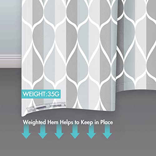 Gelbchu Grey Fabric Bath Shower Curtain,Waterproof Design And Polyester,Quick-Drying,Heavy Weight,Extra Long Cloth Shower Curtain Set For Bathroom W 72 X H 84,Durable And Washable With 12 Hooks #TOP3