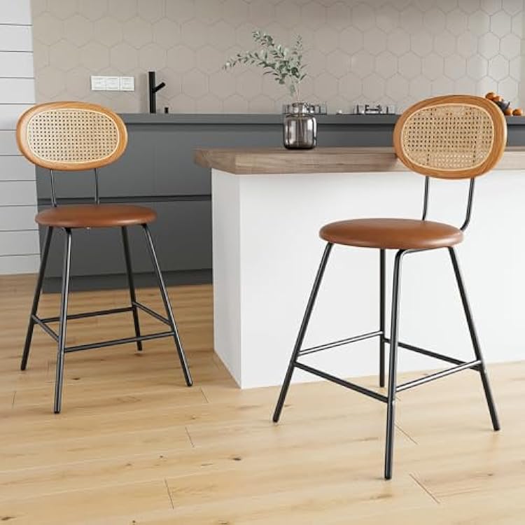 Counter Height Stools,Rattan Barstool, Woven Rattan Egypt Ubuy
