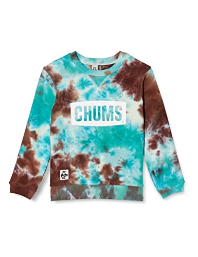 [チャムス] ボーイズトレーナー･パーカー Kid's Logo Crew Top Forest Tie-Dye KL