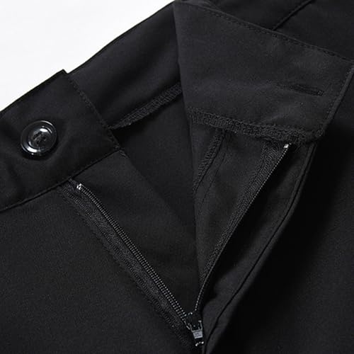 Pantalon évasé extensible et confortable à paillettes rétro