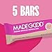 MadeGood Organic Chocolate Drizzled Granola Bars, 5ct, 4.25 OZ