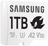 Samsung Pamięć MB-MD128SA Sonic PRO Plus karta MicroSD do konsoli do gier, kamer Action Cam i dronów 1 TB, UHS-I U3, do 180 MB/s