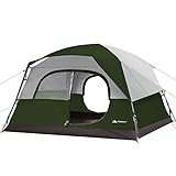 Forceatt Tienda de Campaña 4 Personas,Tienda Campaña con Cubierta Impermeable Removible para La Lluvia,Tiendas de Campaña es Ideal para Actividades Familiares al Aire Libre y Fiestas de Amigos.