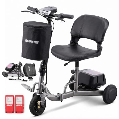 50 lb Foldable Scooter with Removable Battery
