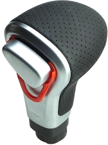 Newtown2700-parts Schaltknauf perforiert/gelocht kompatibel/Ersatzteil für Audi A3 8P A4 B8 8K A5 8T A6 4F C6 Q5 8R Q7 Automatik