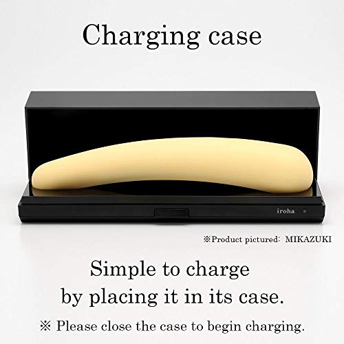 Iroha Fit Minamo Women Vibrator And Massager, Flexible Insertable Rechargeable Waterproof Personal Stimulator, Hmf-02 Blue,1 Count #TOP5