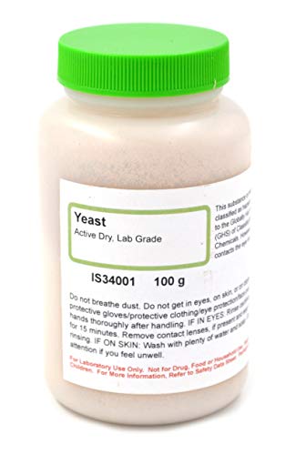 Lab-Grade Active Dry Yeast, 100g - The Curated Chemical Collection