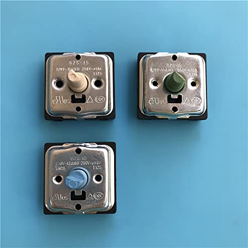Gzs-15 Rotary Switch 4 Position 3 Speed Rotary Electric Heater Switch Fan Speed Selector Switch For Midea Electric Heater Radiator Replacement Part Accessories 10At125(3 Gear) #TOP3