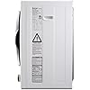 COSTWAY 1.5 cu. ft Electric Tumble Dryer, Portable Dryer w/ 4 Automatic Drying Modes, Compact Clothes Dryer w/ Stainless Steel Tub & Easy Control Panel, Apply for Apartments, Dorm, RVs, Sliver