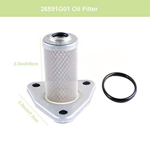 72368G01 Air Filter Golf Cart Tune Up Kit for Compatible with EZGO Medalist TXT 1991- 2008 295/350cc 4 Cycle Robins Motor 295cc 350cc with 72084-G01 Fuel Filter 72021-G01 Fuel Pump Spark Plug Kit