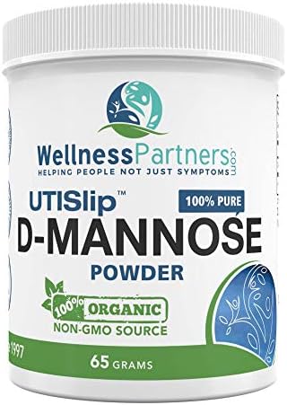 Now New UTI-Slip D Mannose Non GMO Organic Source Powder 65g jar