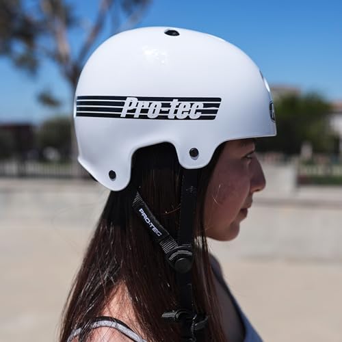 Pro-Tec Old School Low PRO Certified Helmet - Ideal for Skateboarding, BMX, Bicycling, and Roller Skating by Pro-Tec - Image 6
