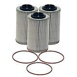Wix Engine Oil Filter Kit Metal Canister 3 Pieces For Cadillac ATS 3.6 V6 57090XP-Set3
