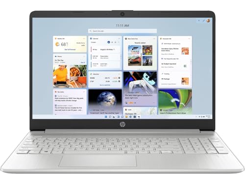 HP Laptop 15, Intel® Core™ i5-1235U, 15-inch(39.6 cm),FHD,8GB DDR4,512GB SSD(2x8 GB), Dual Speakers,Win 11, Silver, 1.69 kg, 15s-fq5329TU