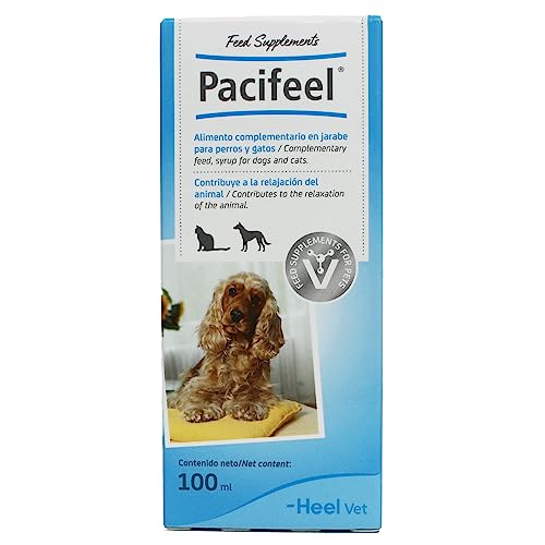 Heel - Pacifeel Jarabe, Complemento Alimenticio Para Perros y Gatos con Melisa y Pasiflora, Favorece...