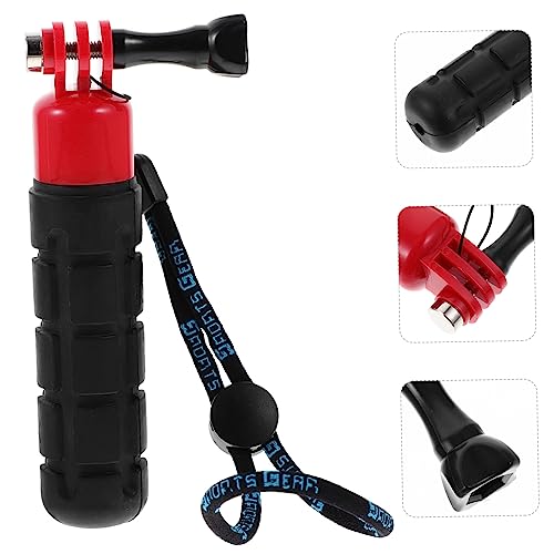 Uonlytech Alças Pretas Alça De Câmera Bastão De Selfie Para Bastão Para Câmera De Ação Bastão De Sel