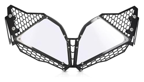 Garde phares pour Suzuki V-Strom DL650 XT 2012-2016 grille de protection noir