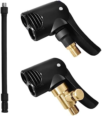 Mandrino Adattatore Per Gonfiare Pneumatici Auto - Blocco 90°, Lega Rame-Zinco, Flusso 50 L/min
