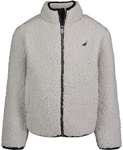 Nautica boys Full Zip Fleece Jacket, Kangaroo Pockets, Made With Lightweight Fleece