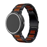 Anrir Compatible for Samsung Galaxy Watch 5 40mm 44mm Bands/Watch 5 Pro 45mm Bands, 20mm Red Sandalw