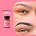 MENELA Eyebrow Henna Tint Kit – Dark Brown – Up to 60 Applications, DIY & For Professional Use, 2.5g Henna + 15ml Fixer, Bamboo Extract, Easy At-Home Brows, Ammonia-Free, Vegan