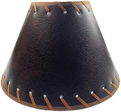 Urbalabs Western Brown Horse Saddle and Silver Star Cowboy Rustic Home Decor Table Lamp Farmhouse Nightstands Living Room End Tables Lamps for Bedrooms Office (Western Saddle Shade Only)