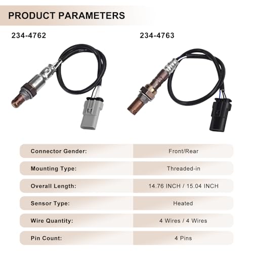 Sensor de Oxígeno para Chevy Malibu y otros 2013-2017 miniatura 5