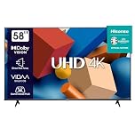 HISENSE 58A6K - TV LED 58'' (147 cm) - Ecran sans bord - 4K UHD - Dolby Vision - Smart TV - 3xHDMI 2.0