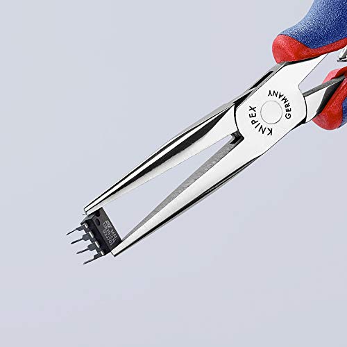 KNIPEX 5-3/4" Electronics Pliers w/Half-Round Jaw, Ergonomic Grip, 3562145, Multi, 5.75-Inch - Image 3