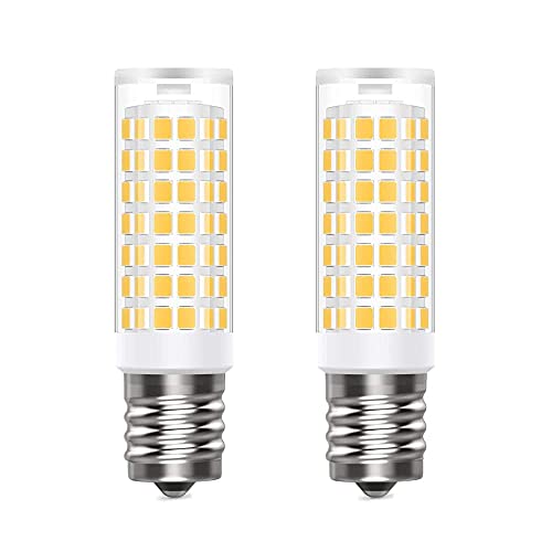 3-Pack, Daylight White T4 Gy8 G8 Led Light Bulbs Jcd Xenon, For Under Counter Kitchen Lighting,Microwave Light & 2-Pack, Daylight White T7 E17 Led Bulb For Refrigerator, Range Hood Microwave #TOP3