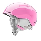 Smith Casco unisex Glide Jr. Snow (flamenco, juvenil pequeño)