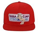 Bubba Gump Shrimp Co. Snapback Trucker Hat Adult Cap Halloween Costume Red