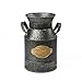 JarróN Jarra De Leche Vintage JarróN Estilo Shabby Chic Y RúStico De Hierro JarróN Jarras De Metal Vintage Se Utiliza para JardíN, HabitacióN, DecoracióN De Mesa, Arreglo Floral, Estilo RúStico Retro