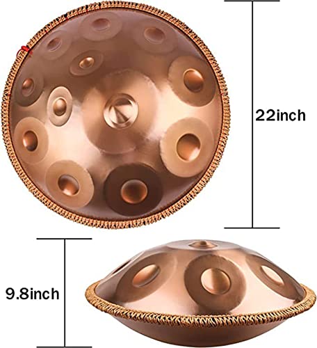 Hand Pan Drum 12 Notas D Minor 22" Steel Tongue Drum miniatura 5