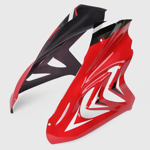 WOOGA Motorrad-Sitzseitenrahmen Paneelverkleidung Abdeckung für Ho&nda CBR650R CBR 650R CBR 650 R Zubehör 2019 2020 2021 2022 2023 Seitenabdeckung (Graffiti Weiß)