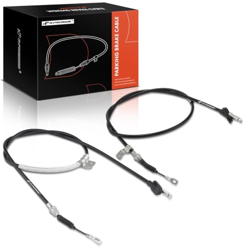 A-Premium Rear Parking Brake Cable Assembly Compatible with Honda Models