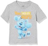 Nickelodeon boys Blue's Clues & You Toddler Short Sleeve T-shirt - Blue, Josh Magenta T Shirt, Heather Grey, 3T US