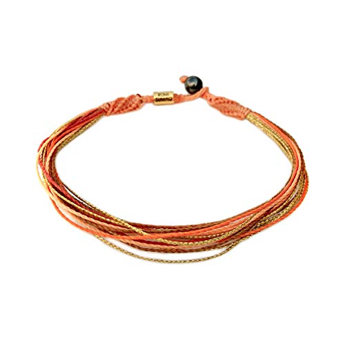 Macrame Ankle Bracelet Waterproof Waxed Cord - Summer Beach Boho Woven Rope Anklet Foot Jewelry Custom Sized For Teen Girls And Women #TOP26